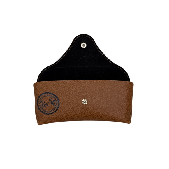 Ray Ban Case Sunglass Carry Case Brown Soft Side - Picture 2 of 2